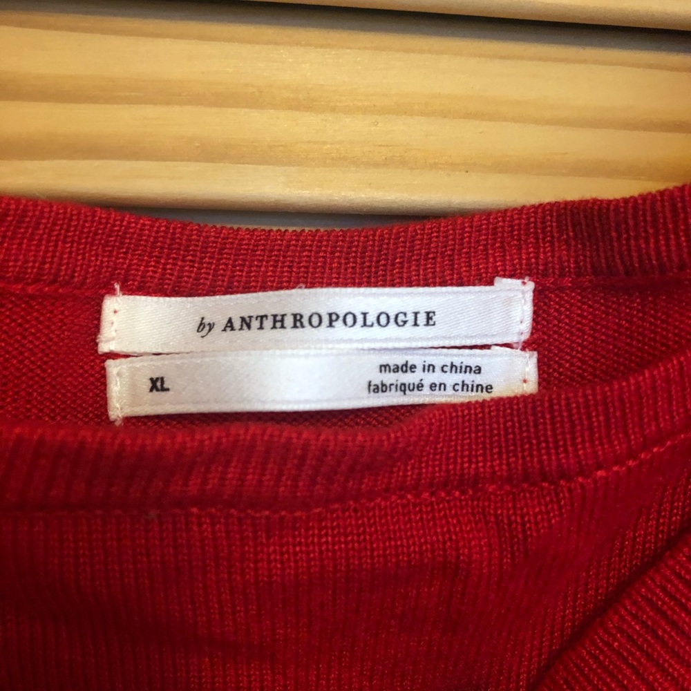 Anthropologie open-shoulder knit top - Picture 3 of 3